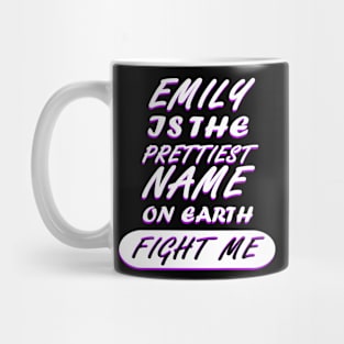 Emily Name Birthday Pregnant Saying Mug